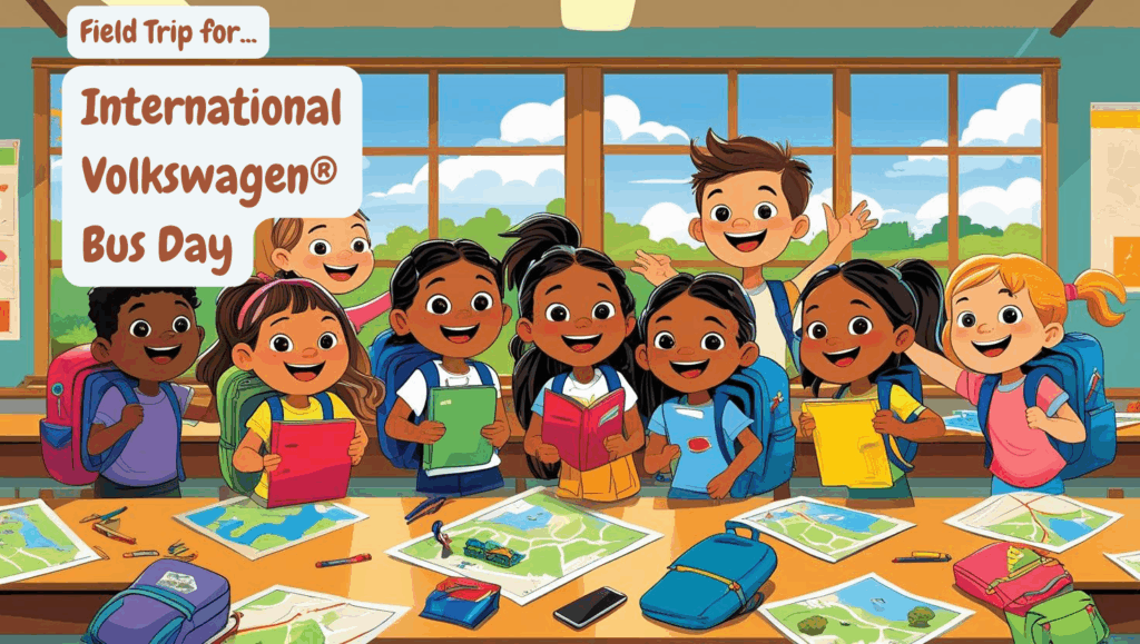 International Volkswagen Bus Day Classroom Field Trip