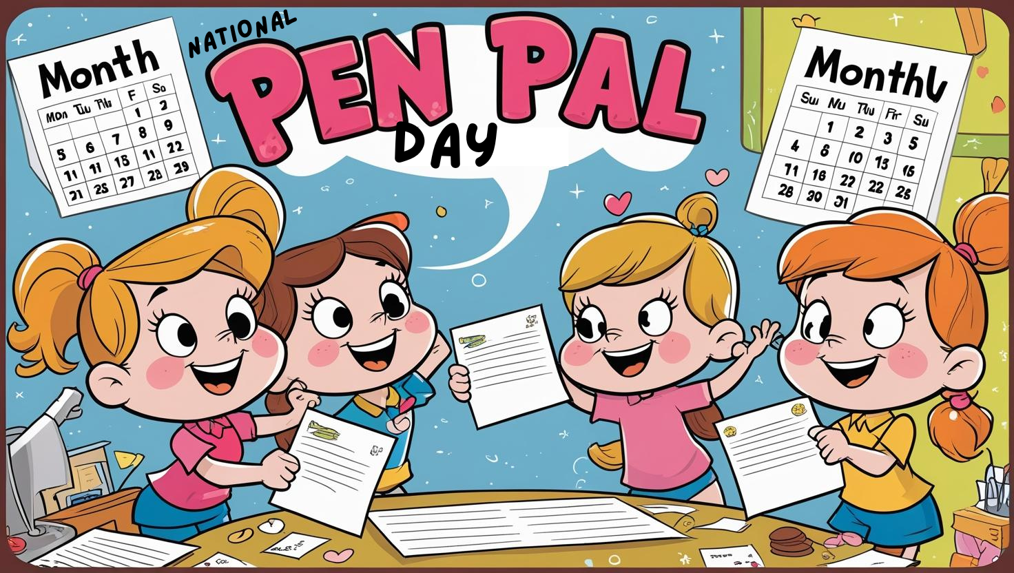 National Pen Pal Day in the Classroom
